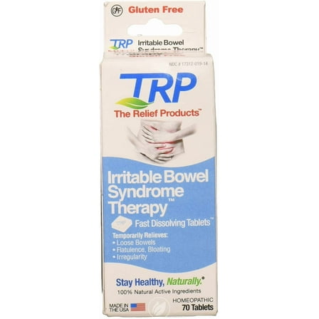 (3 Pack) The Relief Products Irritable Bowel Syndrome Therapy,70 Tablets