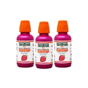 3 Pack - TheraBreath Kids Mouthwash with Fluoride, Organic Strawberry Splash, Anticavity, 10 fl oz