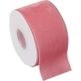 thumbnail image 1 of 3 Pack ThreadArt Velvet Ribbon 2 1/4 Inch Wide - Velvet Ribbon for Gift Wrapping, Weddings, Ribbon for Hair Bows, Choker Jewelry, Crafts, Bouquet And More - 5 Yard Rolls - Dusty Rose 2 1/4", 1 of 9