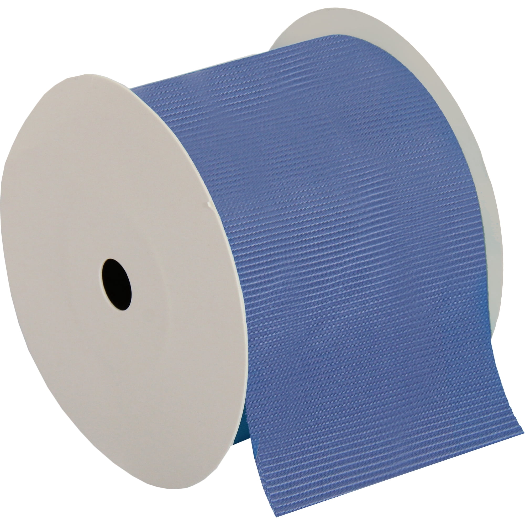3 Pack Threadart Grosgrain Ribbon Rolls - 10 yd rolls - 4 Widths 25 Colors - Solid Colors Ribbed Pattern - For Bows, Decorations, Hair Clips, and More - 2 1/4" (2.25") width - Blue 363