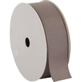 thumbnail image 1 of 3 Pack Threadart Grosgrain Ribbon Rolls - 10 yd rolls - 4 Widths 25 Colors - Solid Colors Ribbed Pattern - For Bows, Decorations, Hair Clips, and More - 7/8" (0.88") width - Grey 017, 1 of 9