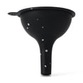thumbnail image 1 of (3 Pack) Thyme & Table Mini Silicone Funnel, Black with Cream Dots, 1 of 1