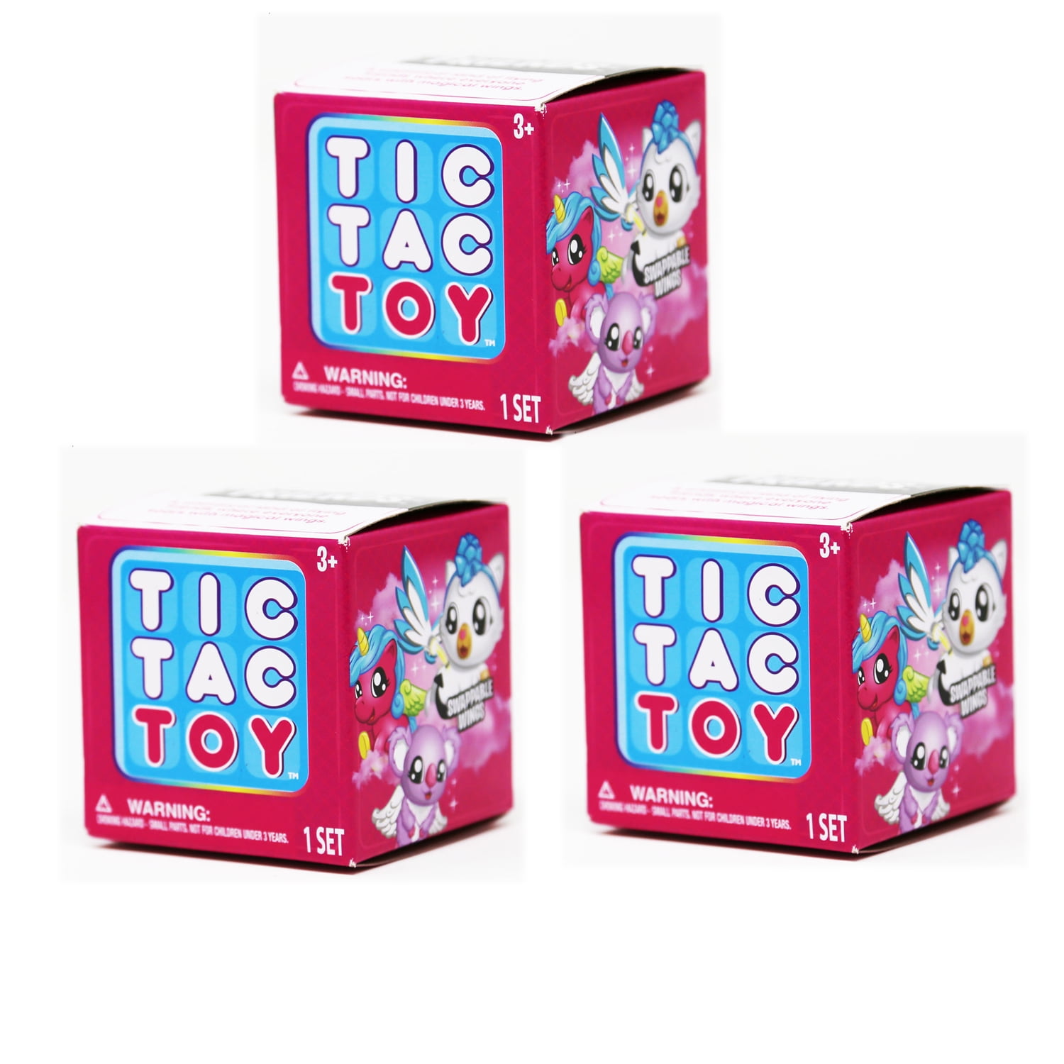 Magnetic Tic Tac Toe Tin Game by WeVeel - Ages 3+ - Birthday Party Favors 