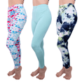 thumbnail image 1 of [3 Pack] Tie Dye Leggings for Women Athletic Casual Lounge Yoga Pants 4-Way Stretch and Buttery Soft, 1 of 13