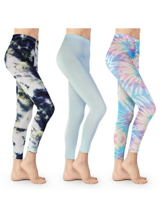 PULLIMORE Womens High Waisted Yoga Capri Pants Tie Dye Butt Lifting  Leggings Tummy Control Slimming Textured Booty Leggings (XL, Blue)