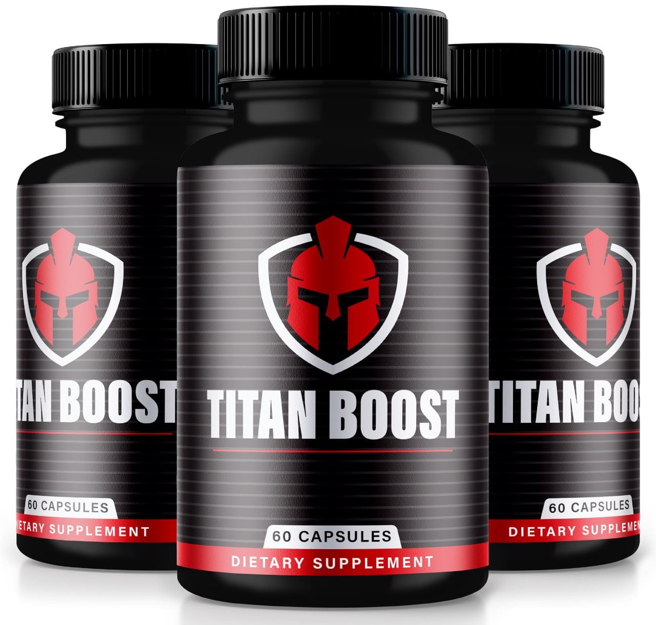 (3 Pack) Titan Boost - Titan Boost Pills Capsules, Titan Booster Power Official Formula, Titan Boost Reviews, with Saw Palmetto, Tongikat Ali, Wild Yam (180 Capsules)