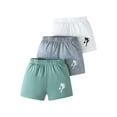thumbnail image 1 of 3 Pack Toddler Boys Uniform Shorts Baby Boy Summer Clothes Pull On Jogger Short Toddler Boy, 1 of 5