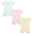 thumbnail image 1 of 3-Pack Toddler Clothes for Girls Baby Girls Boys Bodysuit Soft Pajamas Romper Jumpsuit New Born Clothes Baby Boy 24 Months, 1 of 5