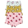 thumbnail image 1 of 3 Pack Toddler Little Girls Kids Cotton Boxer Briefs Underwear Panties Size 2T 3T 4T 5T 6T 7T, 1 of 4