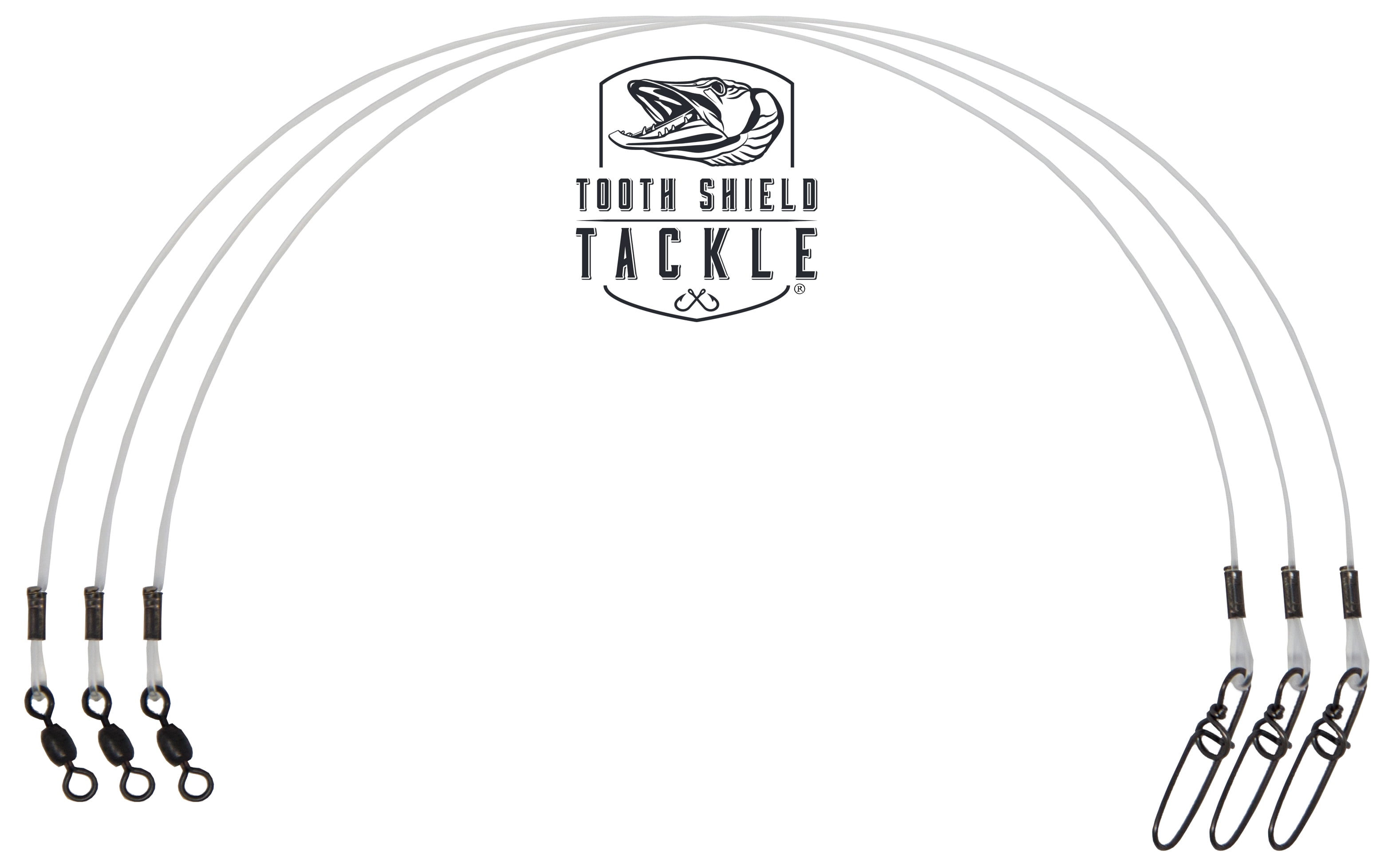 Girella InvisaSwivel Aquateko In Fluorocarbon, 80 Lb, Per Pesca In Acqua Salata