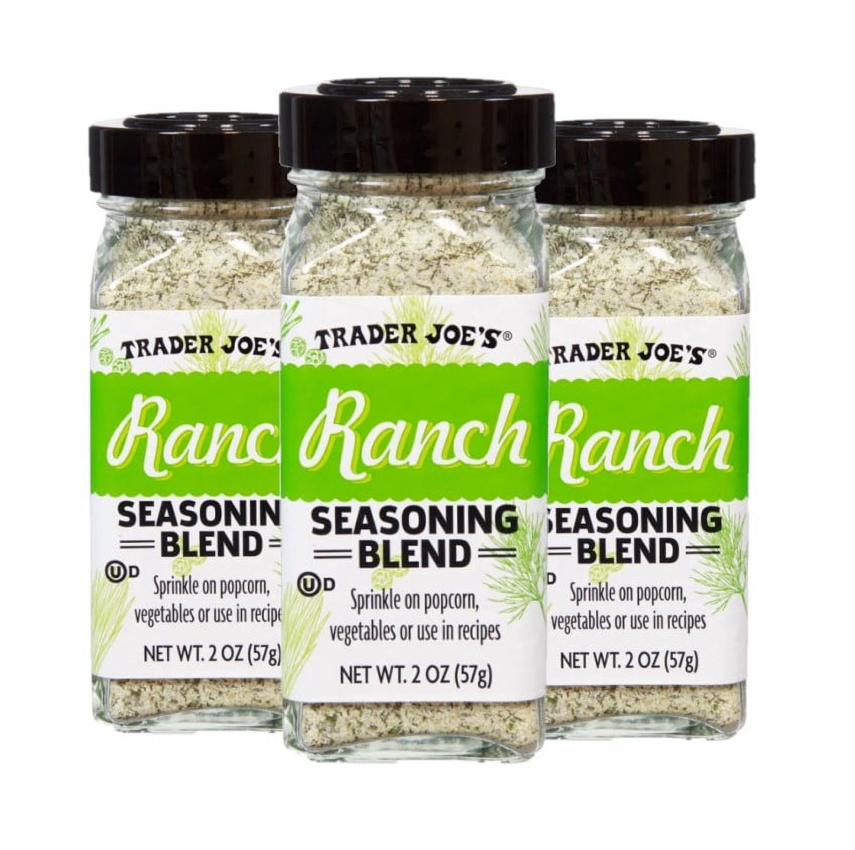 3 Pack Trader Joe's Ranch Seasoning Blend, 2 oz