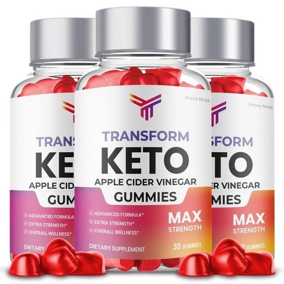 (3 Pack) Transform Keto Gummies