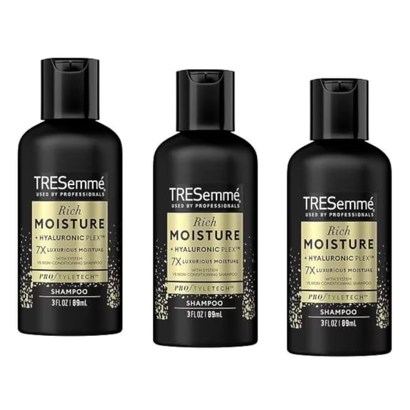 TRESemme Moisture Rich Luxurious Moisture Shampoo 3 oz (Pack of 3)