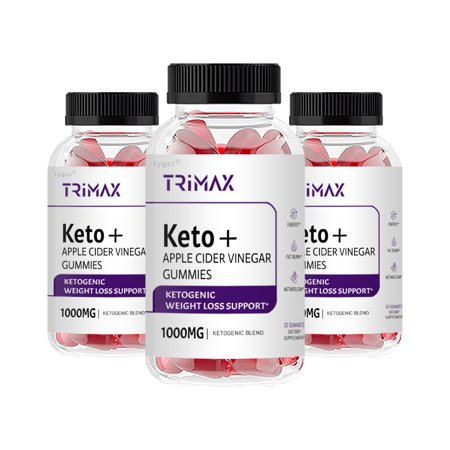 (3 Pack) TriMax Keto - TriMax Keto Apple Cider Vinegar Gummies