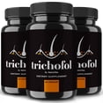 thumbnail image 1 of (3 Pack) Trichofol Hair Growth Supplement, Trichofol Protein Capsules for Hair Support, All Natural Supplement To Help Fine, Thinning and Weak Hair, Hair Vitamins, Trichofol Reviews (180 Capsules), 1 of 11