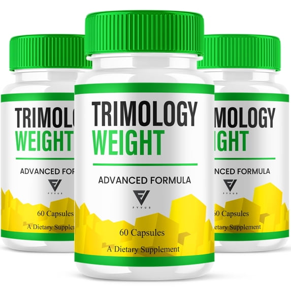 (3 Pack) Trimology Weight Advanced Support, Trimology Weight Formula (180 Capsules)