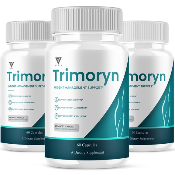 (3 Pack) Trimoryn Weight Support, Tri Moryn Keto Supplement (180 Capsules)