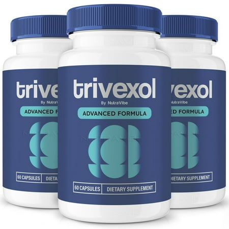 (3 Pack) Trivexol Capsules – Gentle Gut & Digestive Support Formula for Balance & Wellness | Easy-to-Take Capsules (180 Capsules)