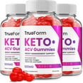 thumbnail image 1 of 3 Pack True Form Keto Plus ACV Gummies TrueForm ACV Advanced Keto Formula Plus Apple Cider Vinegar Keto Gummies Dietary Supplement B12 Beet Root Juice 180 Gummies, 1 of 7