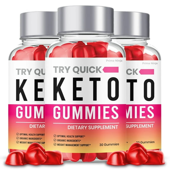 (3 Pack) Try Quick Keto Gummies