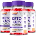 (3 Pack) Turbo Ripped Keto + ACV Gummies Maximum Strength Formula (180