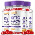 thumbnail image 1 of (3 Pack) Turbo Ripped Keto ACV Gummies, Turbo Ripped Keto + ACV Gummies, Max Strength Supplement for Men and Women, 1 of 6