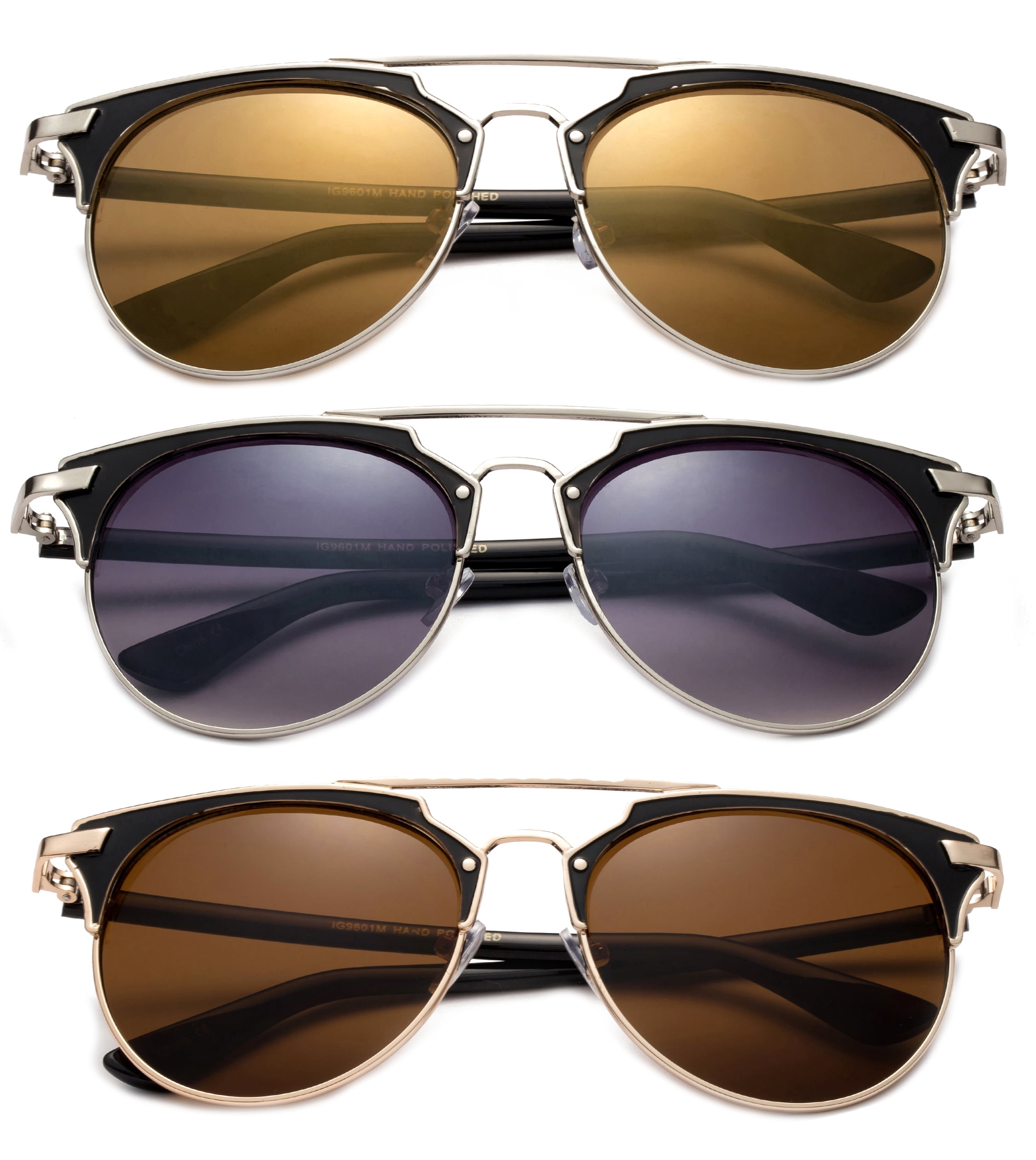 Stylish brown and Purplelish sunglasses Elle Designer Sunglasses EL14817-PU in Purple with Brown  main image 2