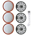 thumbnail image 1 of 3 Pack Type 95 Replacement Pre Post Filter Kit for Vax Air Compact Series Vacuum, 1 of 12