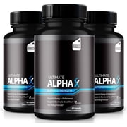 3 Pack Ultimate Alpha X Pills, Unlock Your Maximum Performance & Capacity, Natural Herbal Capsules, Extra Strength Formula for Overall Health, Daily Nutrition, Ultimate AlphaX Review 180 Capsules