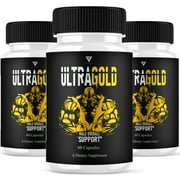 3 Pack Ultra Gold Supplement UltraGold Max Performance Formula 180 Capsules
