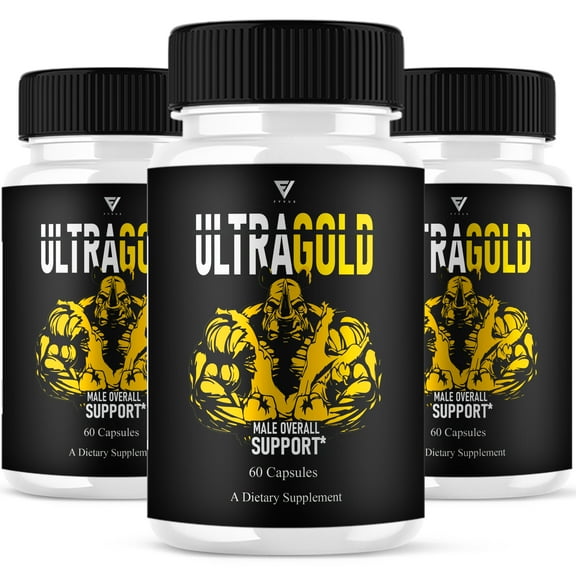 (3 Pack) Ultra Gold Supplement UltraGold Max Performance Formula (180 Capsules)