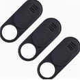 thumbnail image 1 of 3-Pack Ultra-Slim Webcam Cover Slide Black Privacy Shield for Laptops, PCs, Macs & iPads, 1 of 1