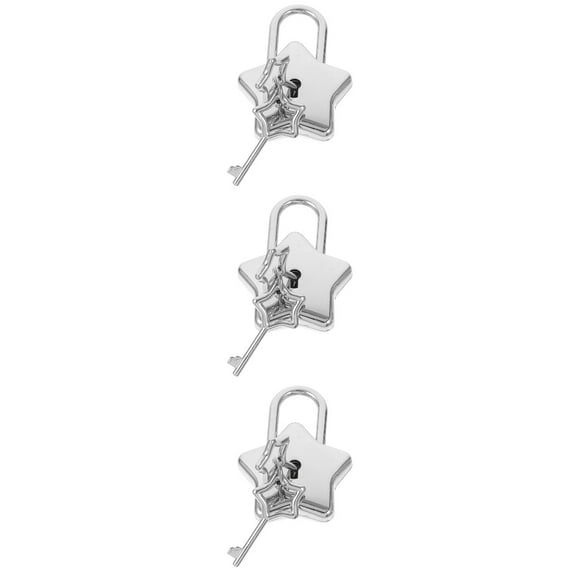 3 Pack Travel Storage Lock Padlocks for Unit Accessories, Secure Your Belongings with Durable Locks