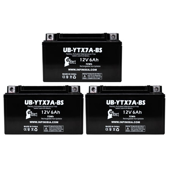 Extreme Battery XTAX4L-BS – 12V 3.5Ah AGM Powersports Battery, Maintenance Free