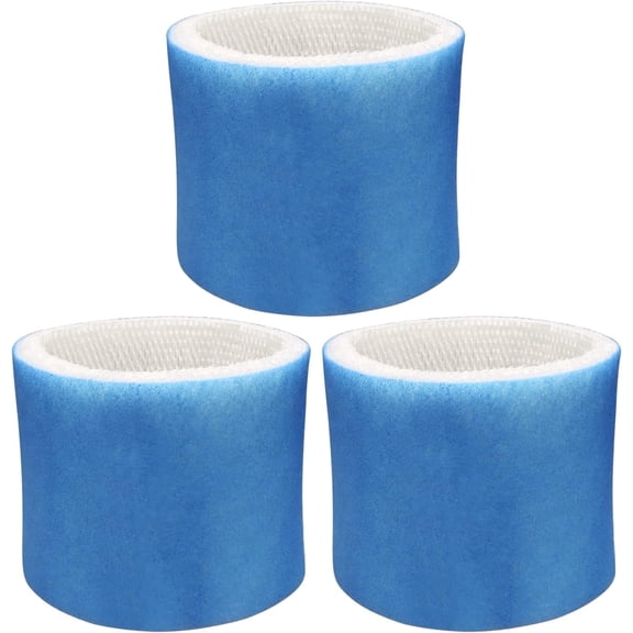 3 Pack Upgraded Blue Mesh Treated Layer HC-14 Humidifier Replacement Wicking Filter E for Honeywell HCM-6009 HCM-6011 HEV680 HEV685 Series Humidifier, Part # HC14PF3 HC-14V1 HC-14 HC-14N
