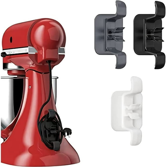 3-Pack Upgraded Cord Organizer, Cord Wrapper for Appliances, Appliance Winder, Cable Organizer, Cord Holder Organizer Sticks to Blenders, Coffee Makers, Pressure Cookers and Air Fryers