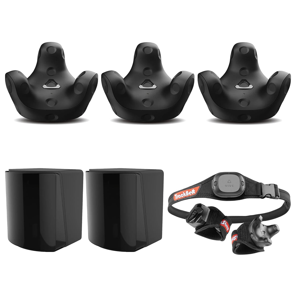 HTC VIVE 3.0 Tracker 3 Pack with Base Station & Full Body VR