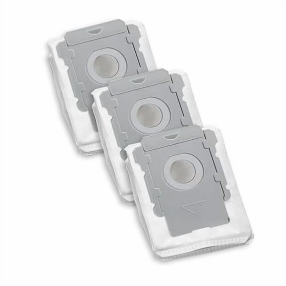 3 Pack Vacuum Bags Compatible with iRobot Roomba i3+, i4+, i5+, i6+, i7+, i8+, j5+, j6+, j7+, j8+, j9+, s9+, Replacement Dirt Disposal Bags for Roomba Clean Base Models, Leak-Proof Design