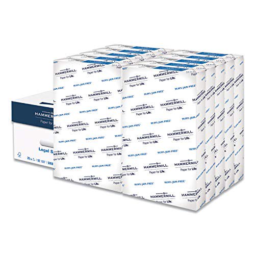 (3 Pack Value Bundle) HAM105015 Copy Plus Copy Paper, 92 Brightness, 20lb, 8-1/2 x 14, White, 500 Sheets/Ream