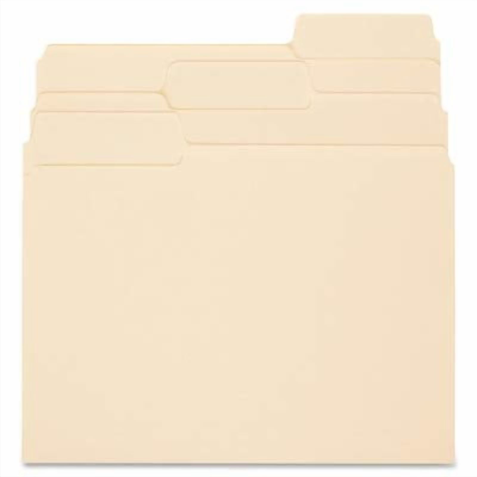 Supertab Folder (3 Pack Value Bundle) SuperTab Guide Height Reinforced Folders, Top Tab ...