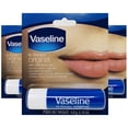 thumbnail image 1 of (3-Pack) Vaseline Lip Therapy Original | Lip Balm with Petroleum Jelly for Providing Your Lips with Ultimate Hydration and Essential Moisture to Treat Chapped, Dry, Peeling, or Cracked Lips 0.16 Oz, 1 of 5