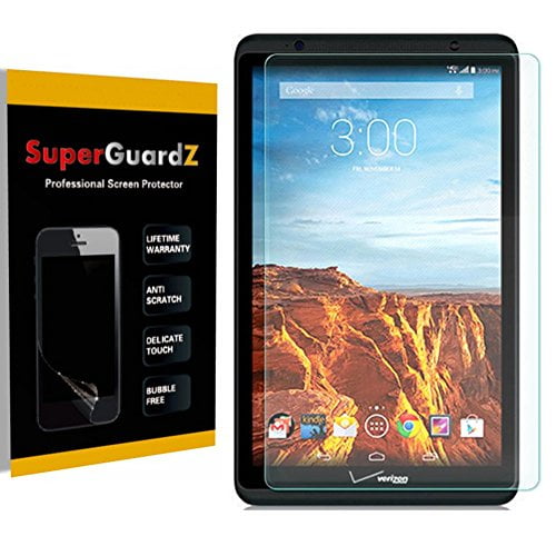 [3-Pack] For Verizon Ellipsis 8 (2015 Model) [NOT For Ellipsis 8 HD, 2016 Model] - SuperGuardZ Ultra Clear Screen Protector, Anti-Scratch, Anti-Bubble