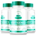 thumbnail image 1 of (3 Pack) Vertigenics, Natural Formula for Balance and Coordination, Maximum Strength Supplement for Cognitive Health, Complex Brain Support Capsules, Verti genics Reviews (180 Capsules), 1 of 8