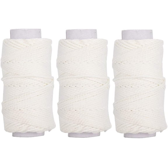 3 Pack Veterinary Suture Thread No. 18 Silk Surgical Line for Cattle Sheep Pigs Dogs