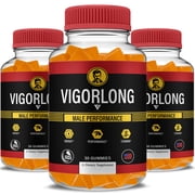 3 Pack VigorLong Performance Gummies, Vigor Long Max Support 3 Month Supply