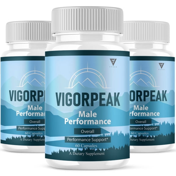(3 Pack) VigorPeak Advanced Performance, Vigor Peak Daily Support (180 Capsules)