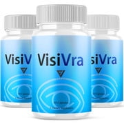 (3 Pack) VisiVra Advanced Vision Formula, Visi Vra Eye Support (180 Capsules)