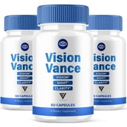 3 Pack Vision Vance Capsules, Vision Vans Eye Care Supplement 180 Capsules