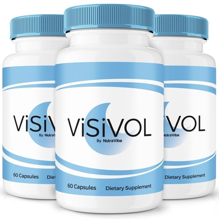 (3 Pack) Visivol Capsules – Daily Eye Care with Original Blend to Support Visual Wellness, Eye Comfort & Vision | Just 2 Gentle, Easy-to-Swallow Pills (180 Capsules)