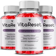 3 Pack VitaReset Wellness Gummies, Vita Reset Advanced Formula 180 Gummies
